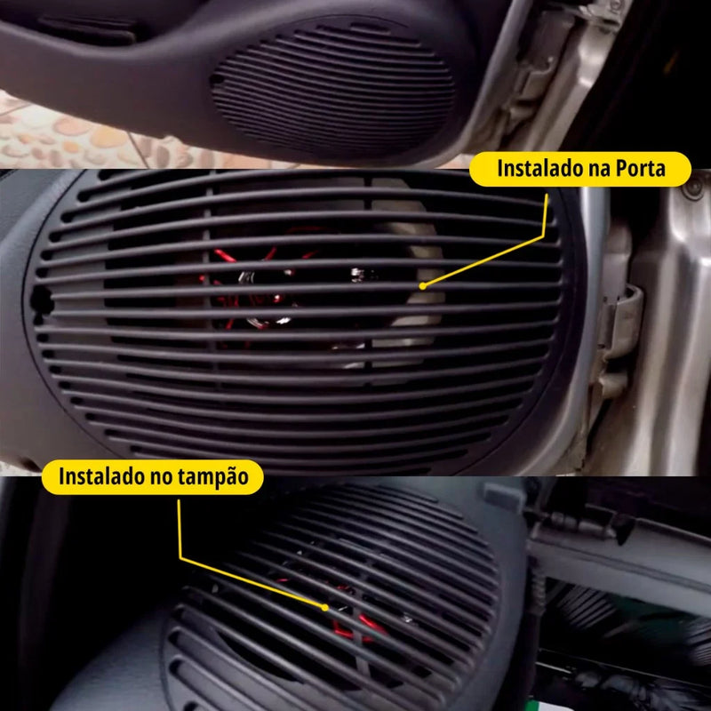 Kit de 4 Alto-Falantes Bravox – Potência e Modernidade para Som Automotivo