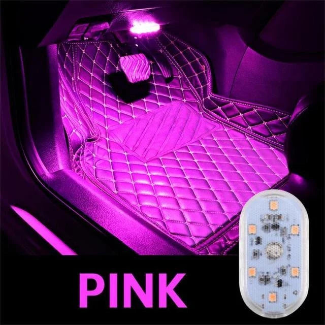 Luz de Teto com Sensor LED para Carro - Iluminação Interior Discreta e Prática